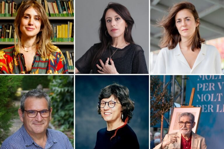 Retrats dels sis primers autors confirmats al festival de literatura MOT 2027